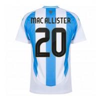 Fotbalové Dres Argentina Alexis Mac Allister #20 Domácí Copa America 2024 Krátký Rukáv